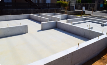 強度・耐久性に優れたベタ基礎