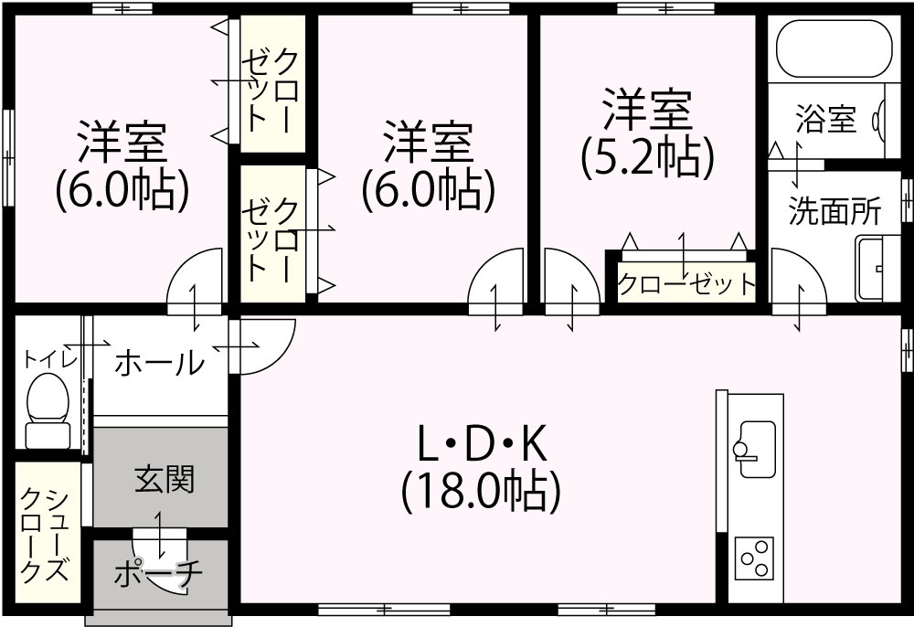 平屋3LDK S-14 1,311万
