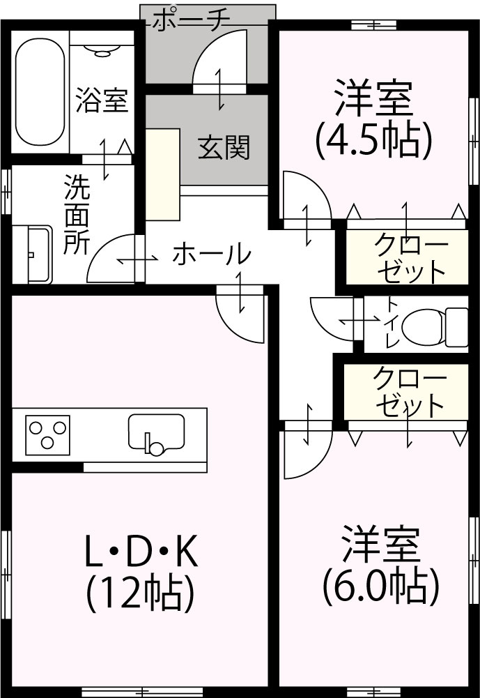 平屋2LDK N-05 966万