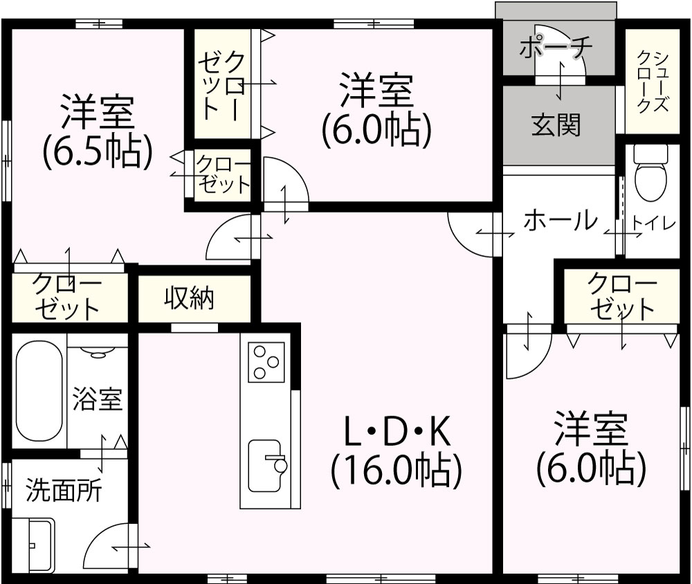 平屋3LDK N-11 1,309万