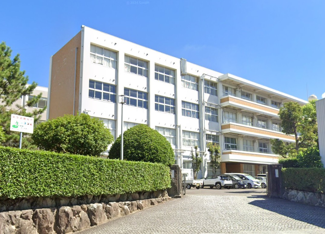 高松市立香南中学校(約1,100m~1,200m)