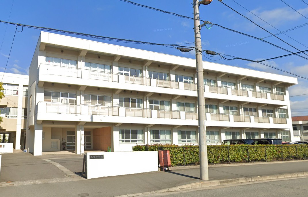 さぬき市立志度中学校(約716m~616m)